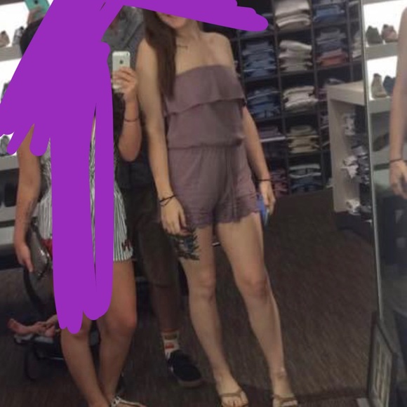 Light purple romper - Picture 1 of 4
